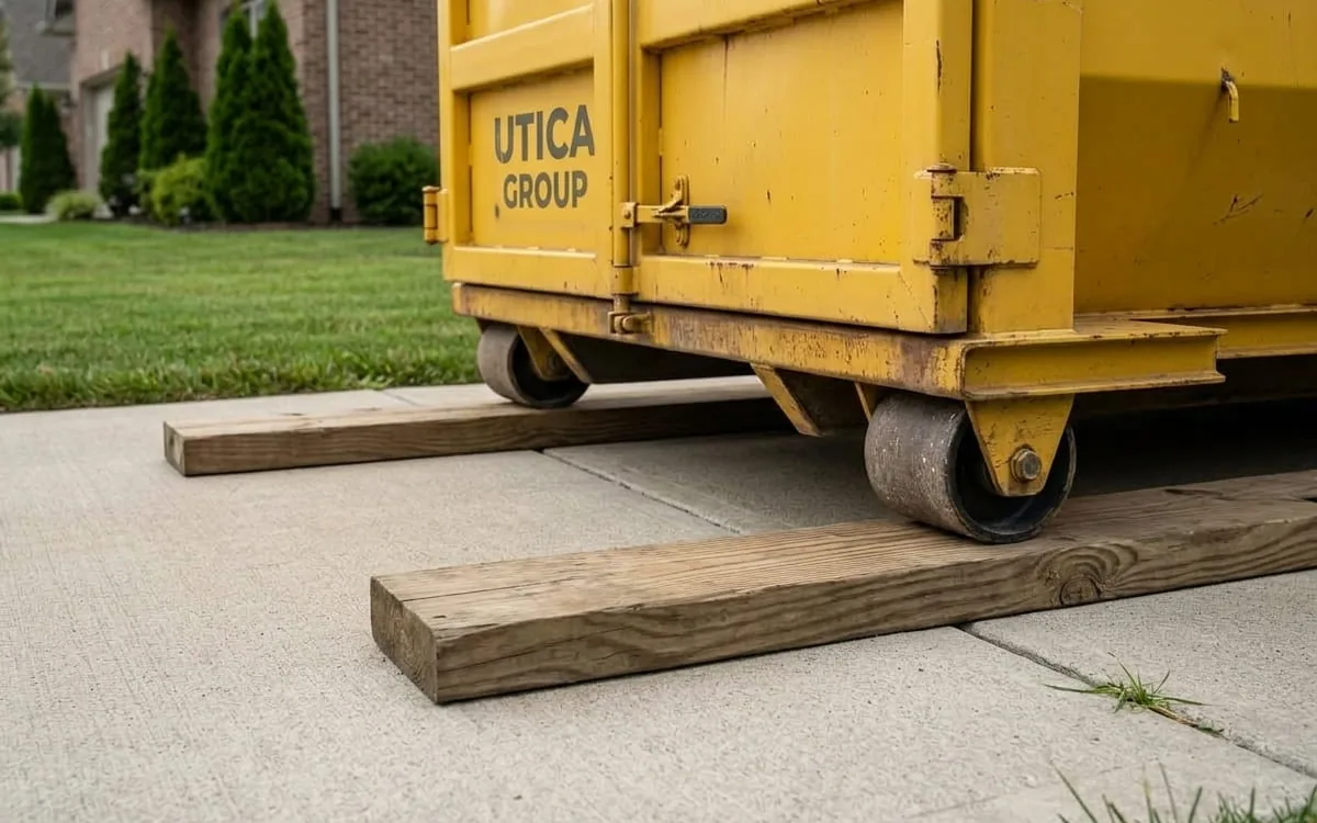 Roofing Dumpster Rental in Utica NY